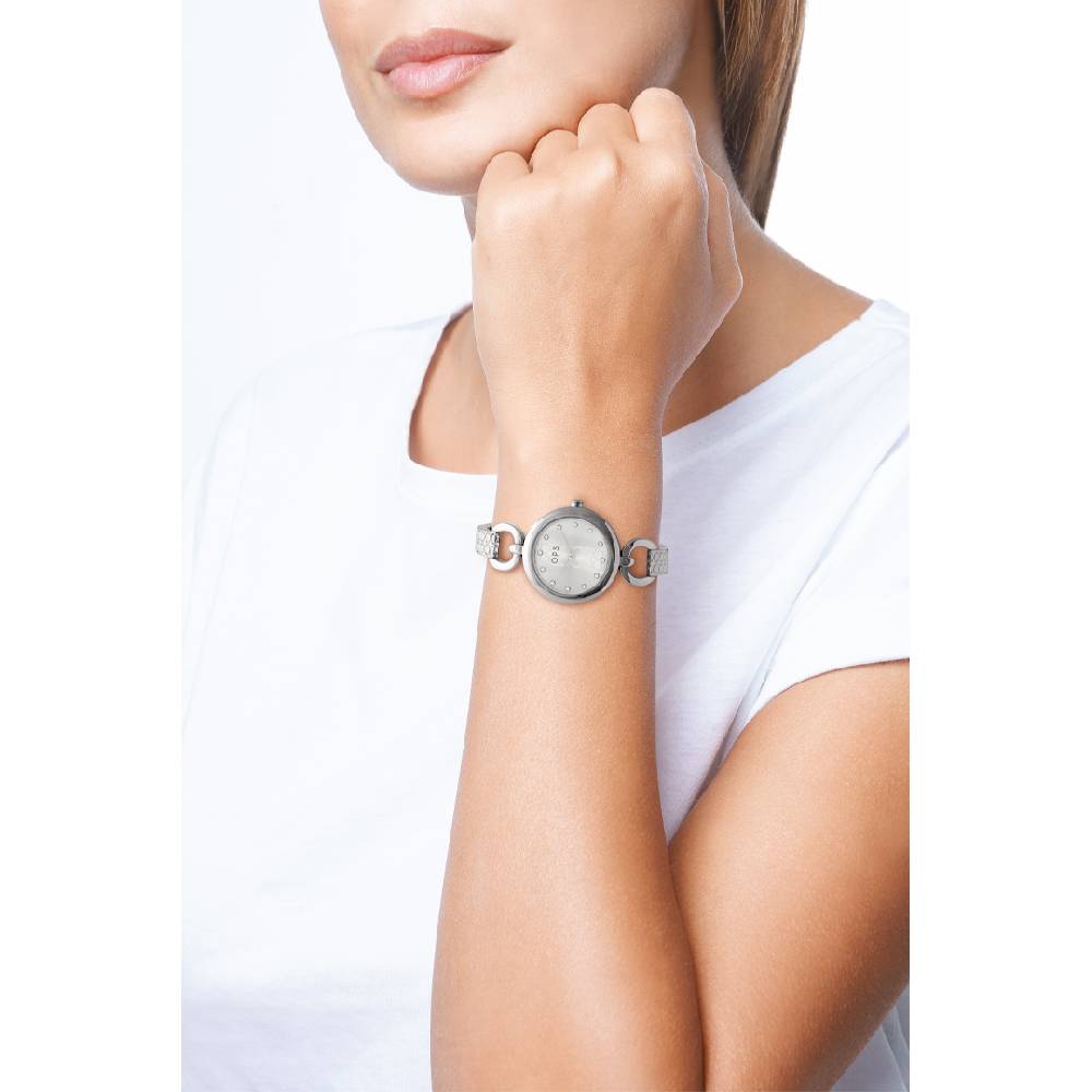 Opsobjects MONOGRAM TIME orologio in acciaio In Saldo
