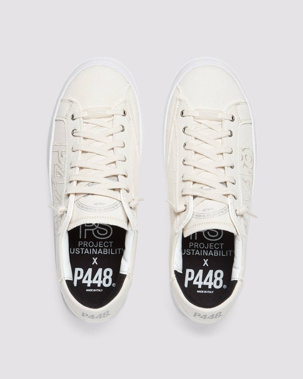 P448 John Cream Canvas Vendita Economica