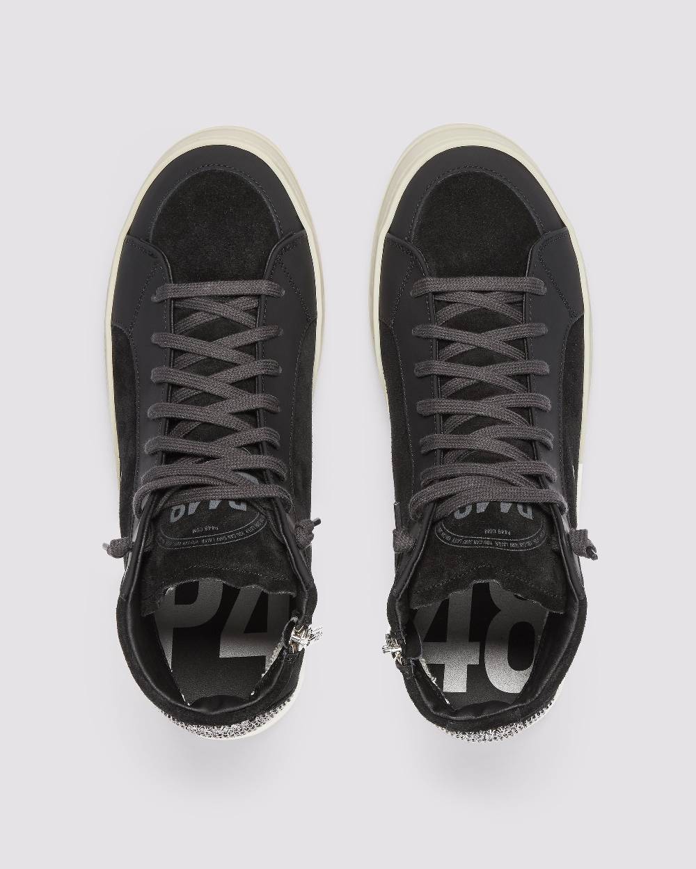 P448 Skate Black Strass In Linea