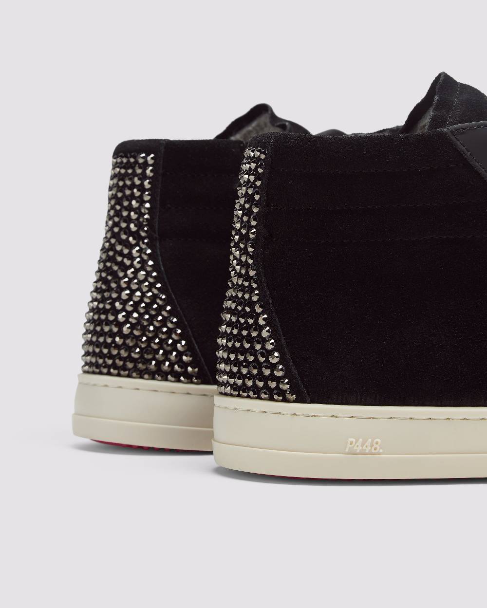 P448 Skate Black Strass In Linea