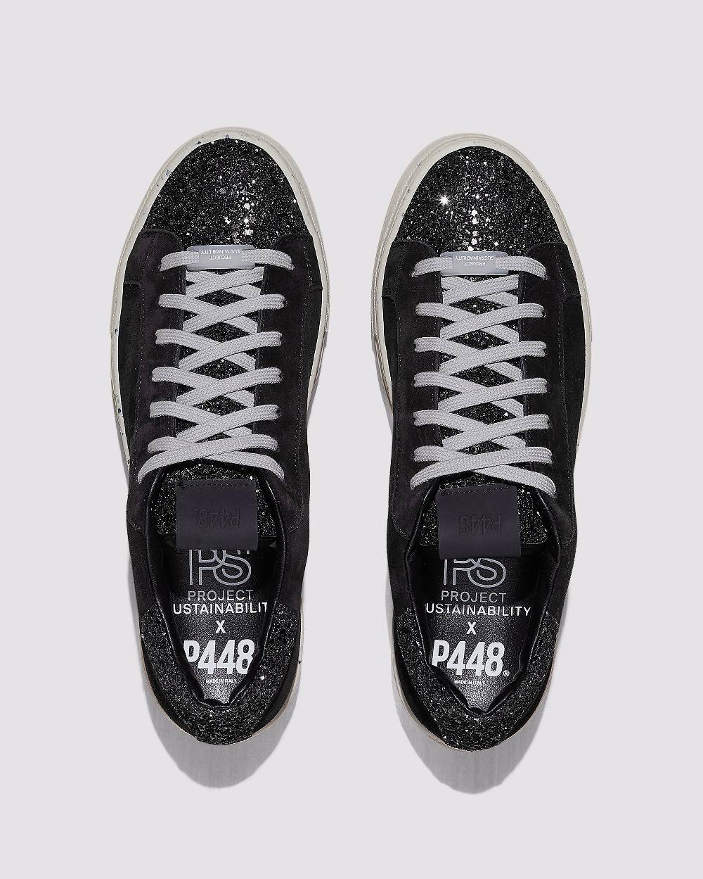 P448 Thea Recycled Black/Gun Qualità Garantita