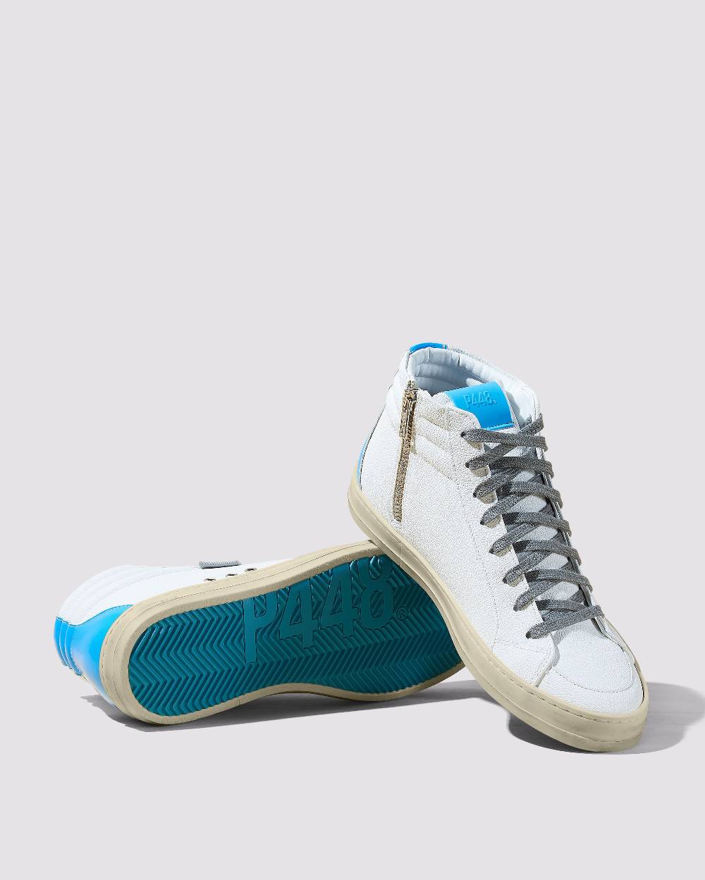 P448 Skate Recycled White/Blue 2025