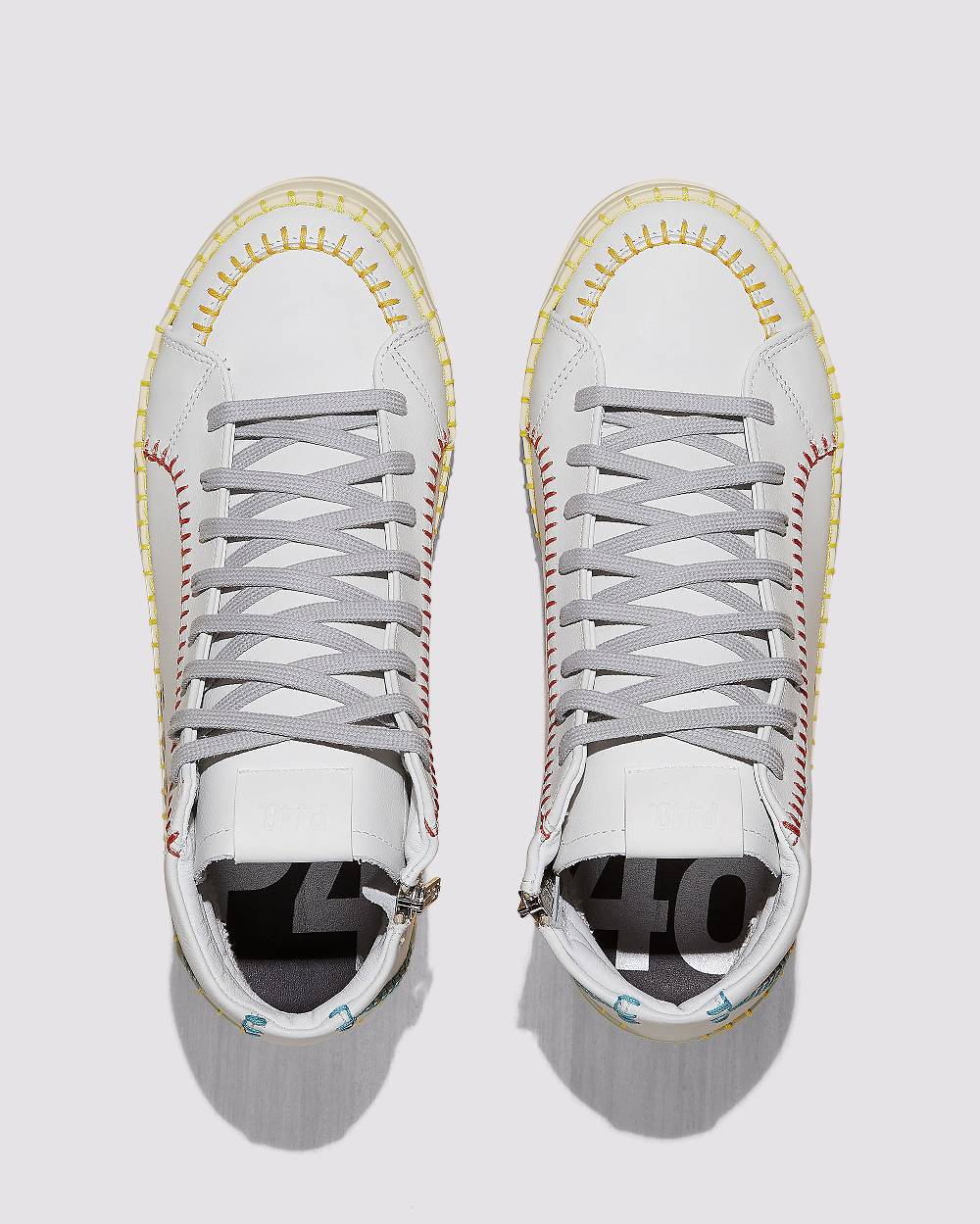 P448 Skate White/Stitch Qualità Garantita
