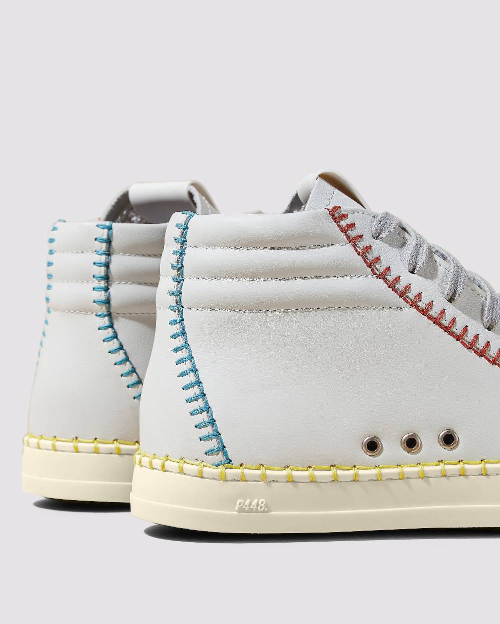 P448 Skate White/Stitch Qualità Garantita