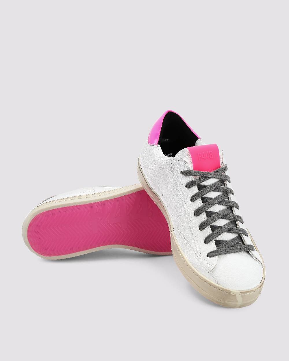 P448 John Recycled White/Fuchsia Nuovo
