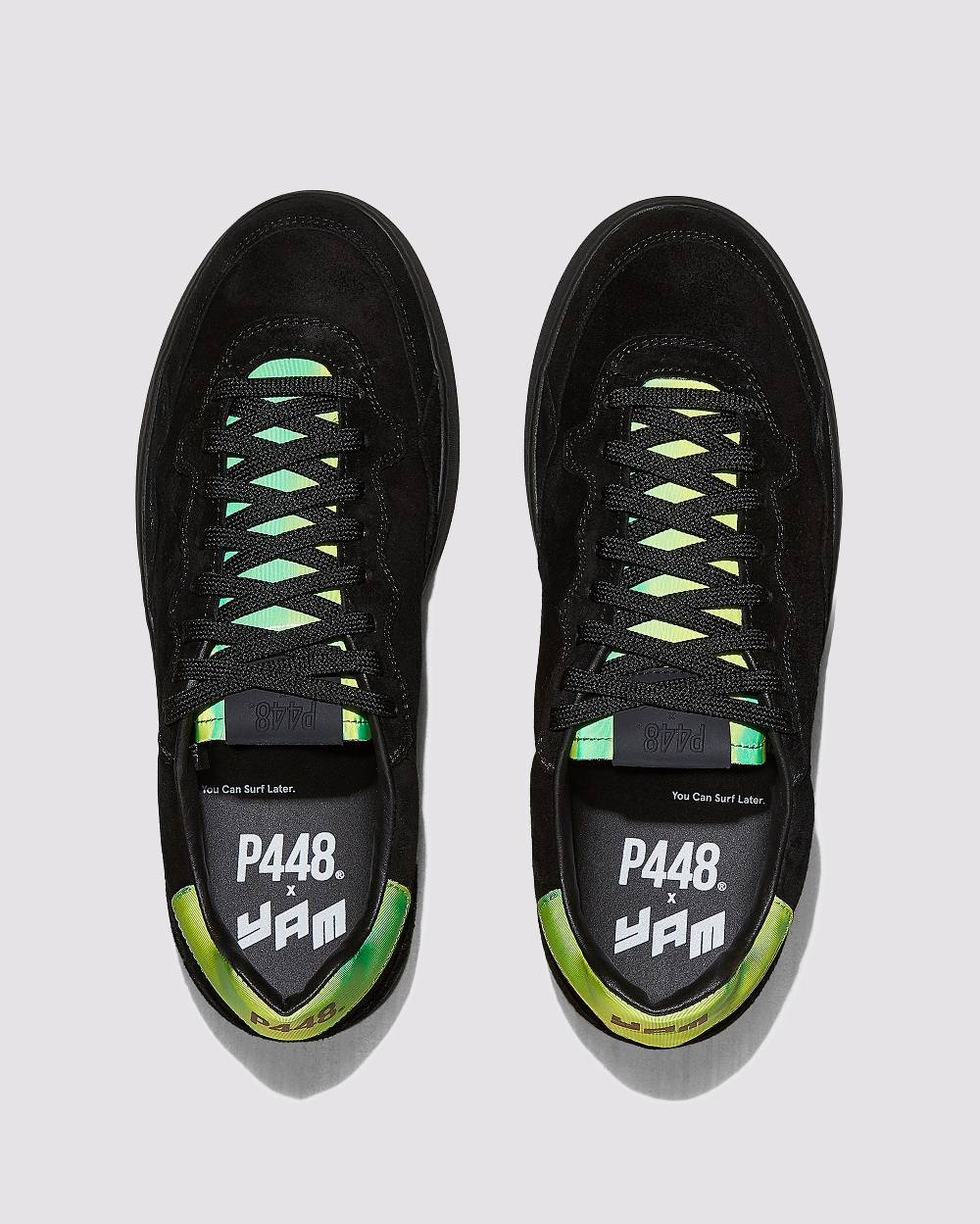 P448 Yam Black/Neon Green Negozi Online