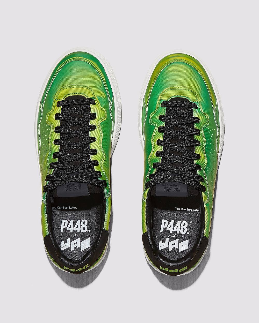 P448 Yam Neon Green/Black Consegna Veloce