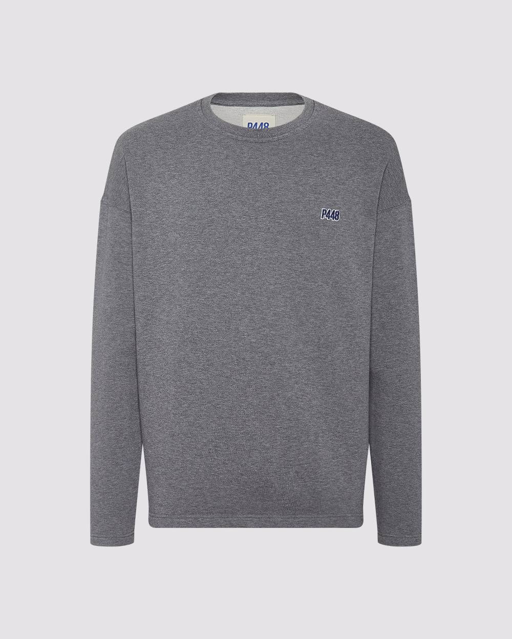 P448 P448 Sweatshirt Grey Affare Del Giorno