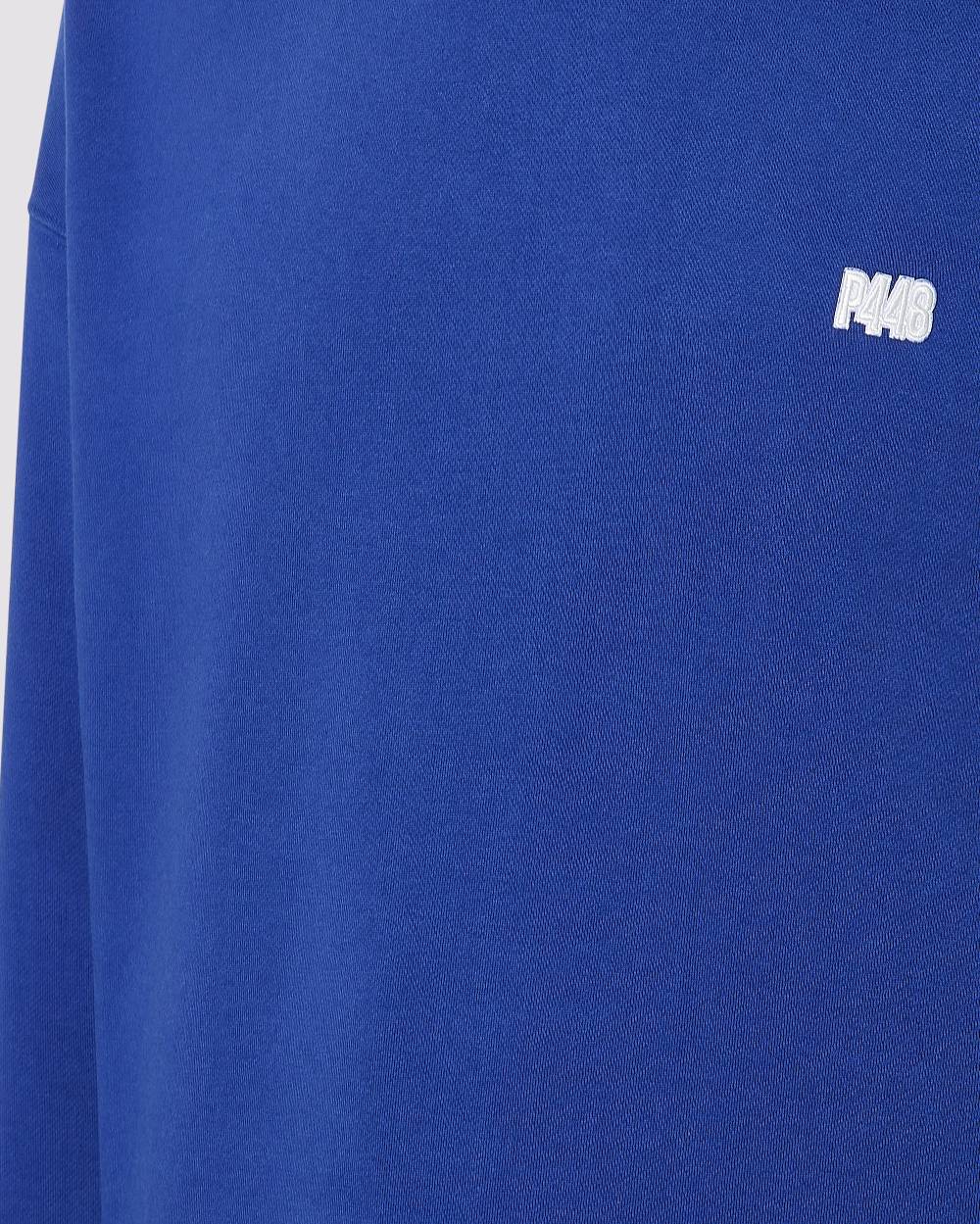 P448 P448 Hoodie Blue In Vendita