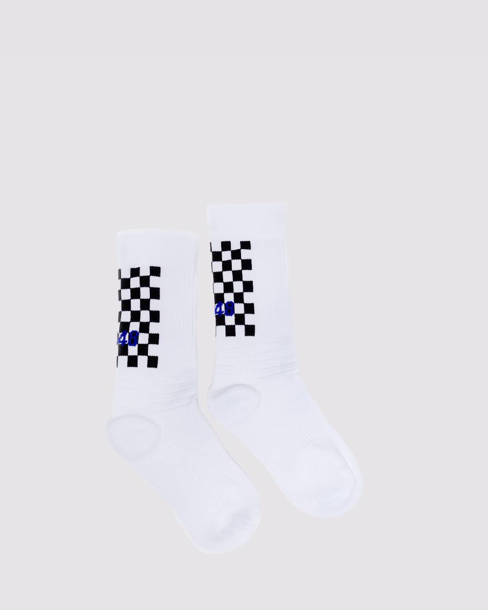 P448 Socks White/Check Saldi Di Fabbrica