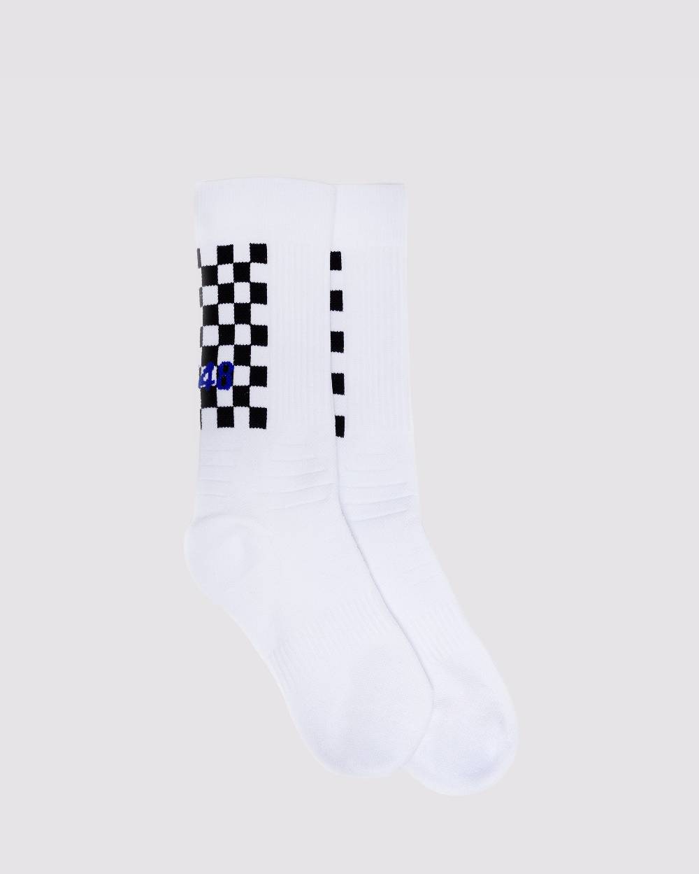 P448 Socks White/Check Saldi Di Fabbrica
