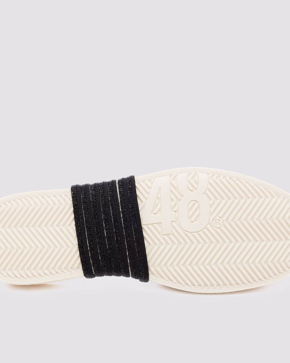 P448 Shoelaces Black Glitter In Saldo