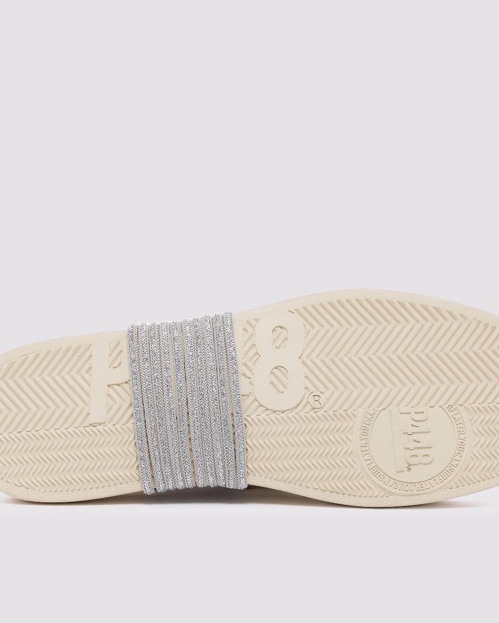 P448 Shoelaces Multi Silver Negozi Online