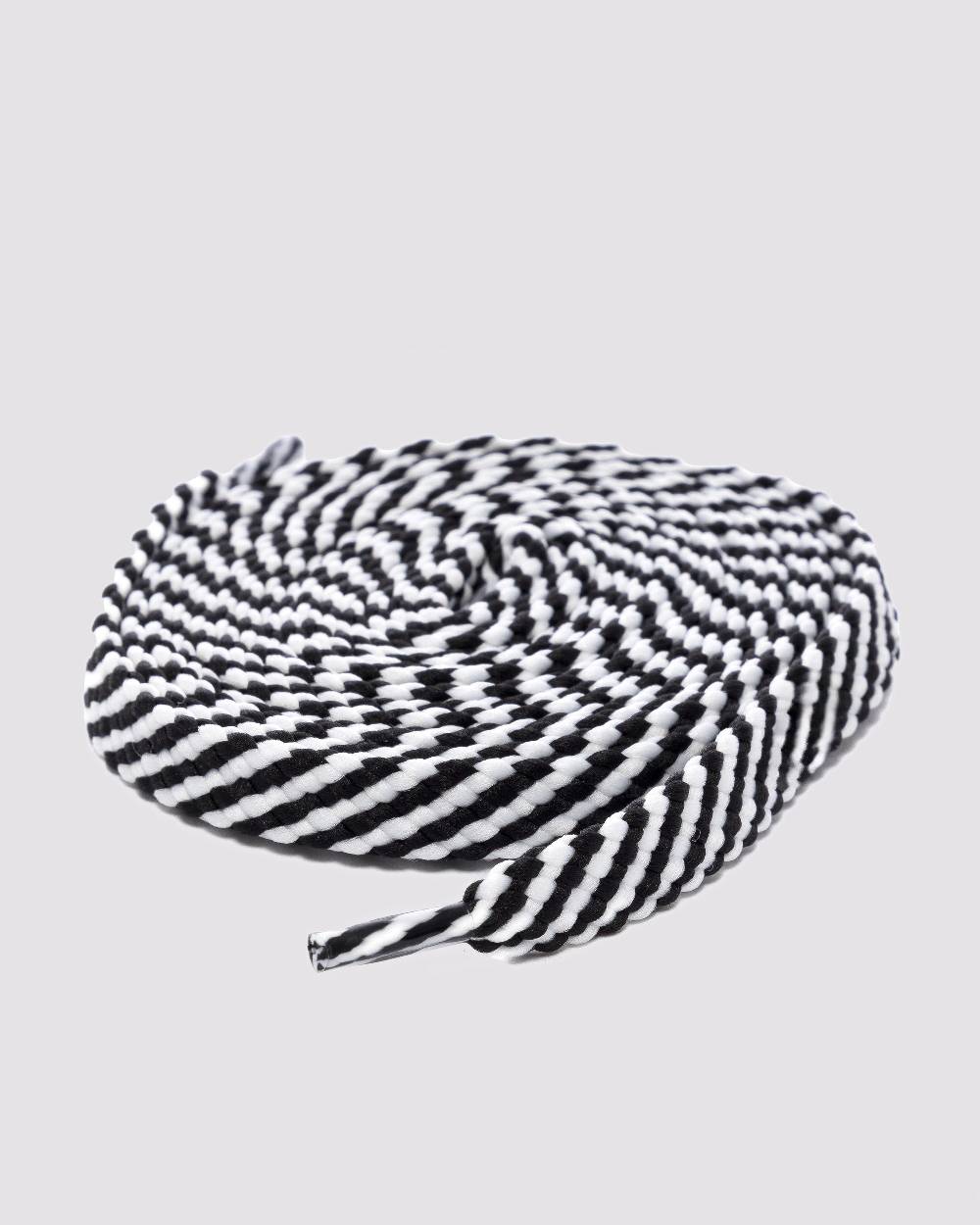 P448 Shoelaces Multi Black/White Affare Del Giorno