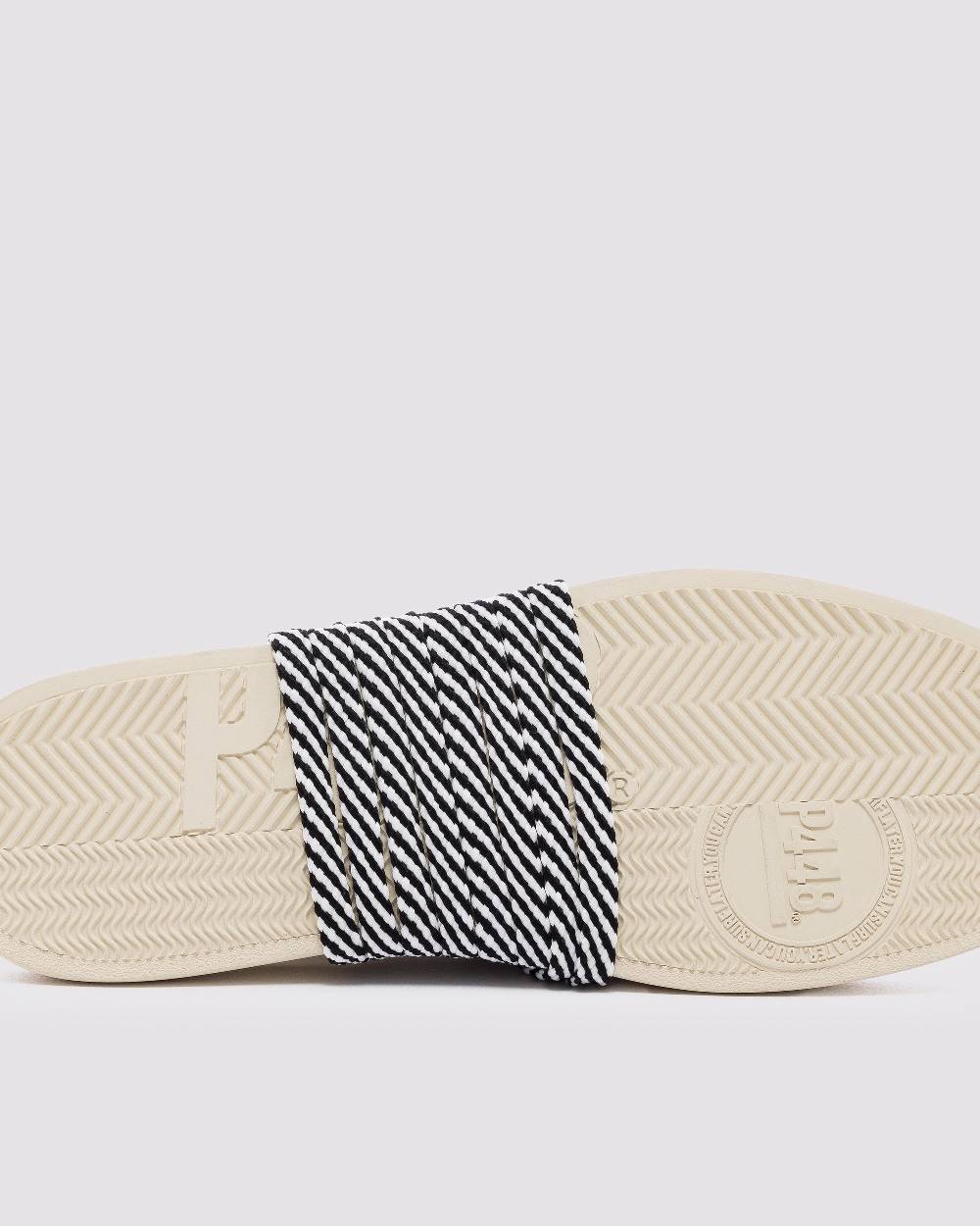 P448 Shoelaces Multi Black/White Affare Del Giorno