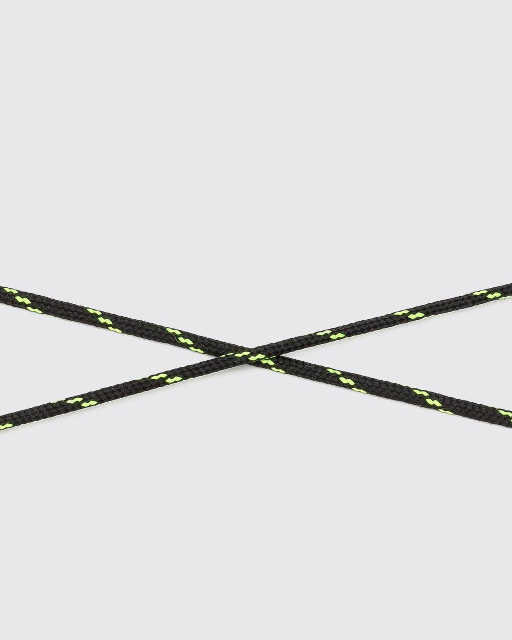P448 Shoelaces Black/Yellow Offerta