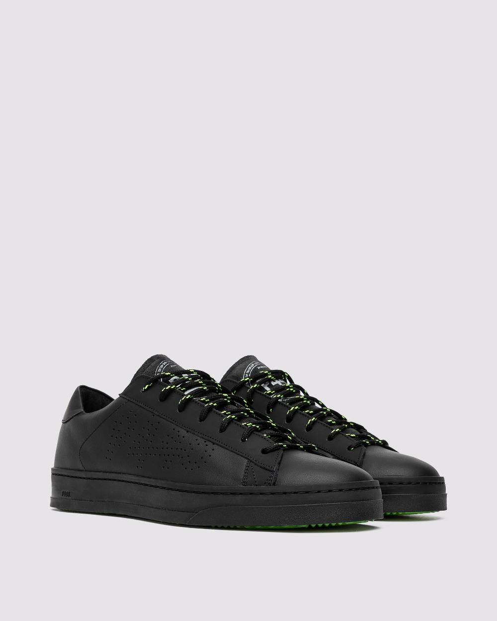 P448 Shoelaces Black/Yellow Offerta