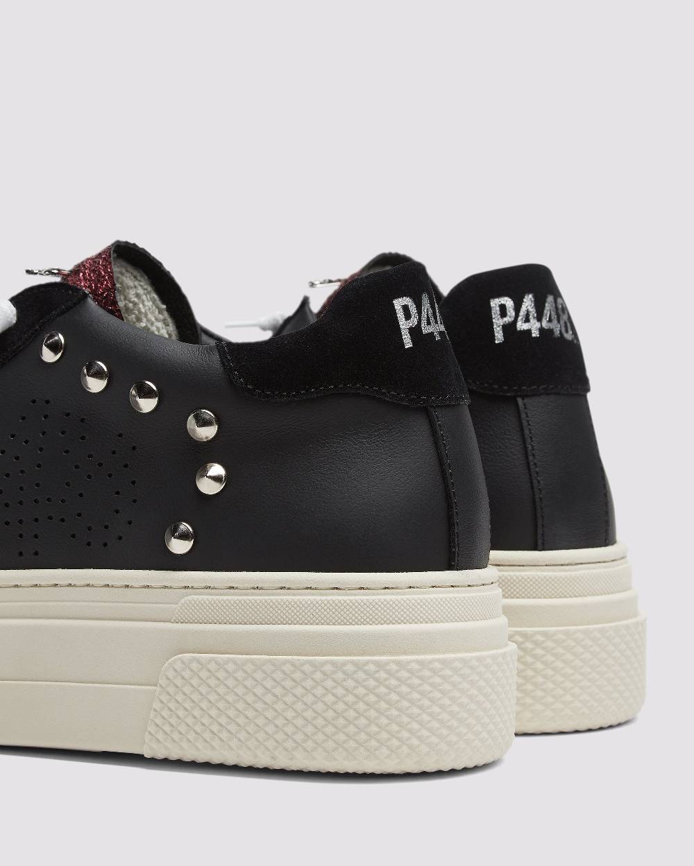 P448 Thea Platform Black/Stud Saldi