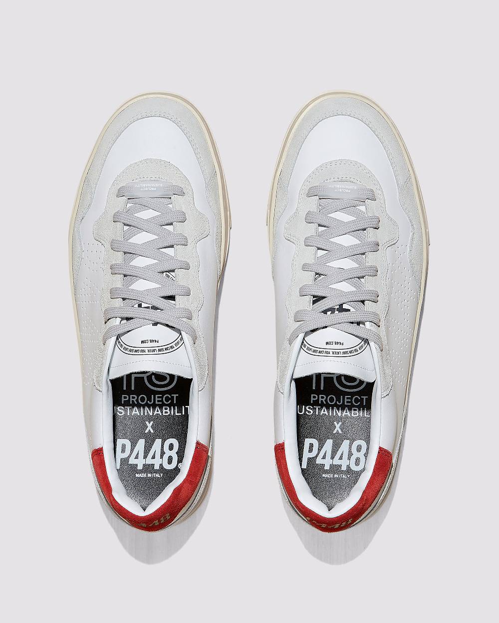 P448 Bali Recycled White/Red Trasporto libero internazionale