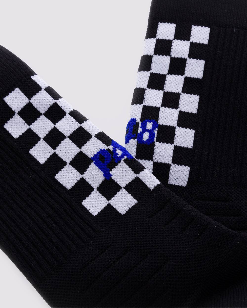 P448 Socks Black/Check Bestseller