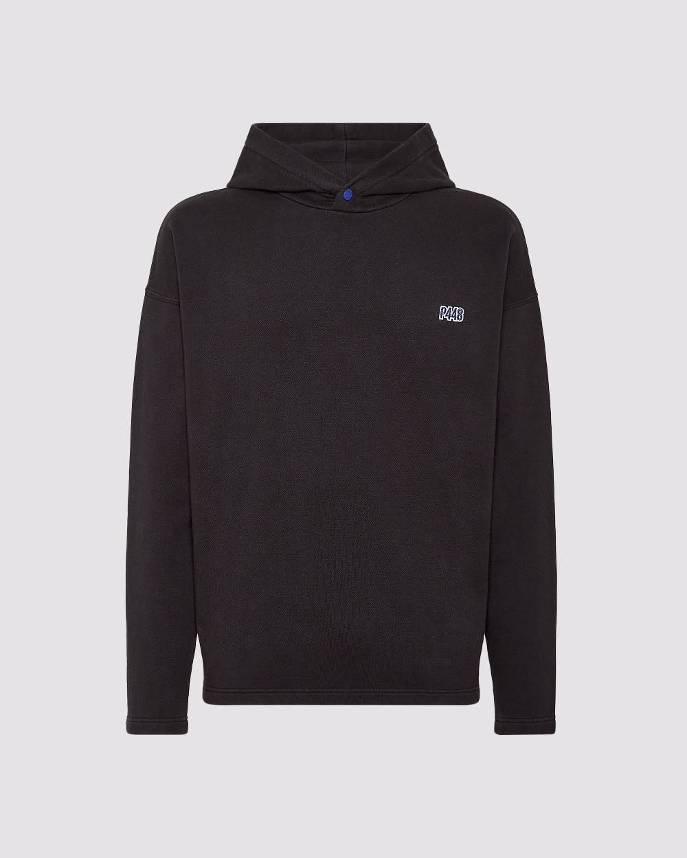 P448 P448 Hoodie Black Ritorno libero