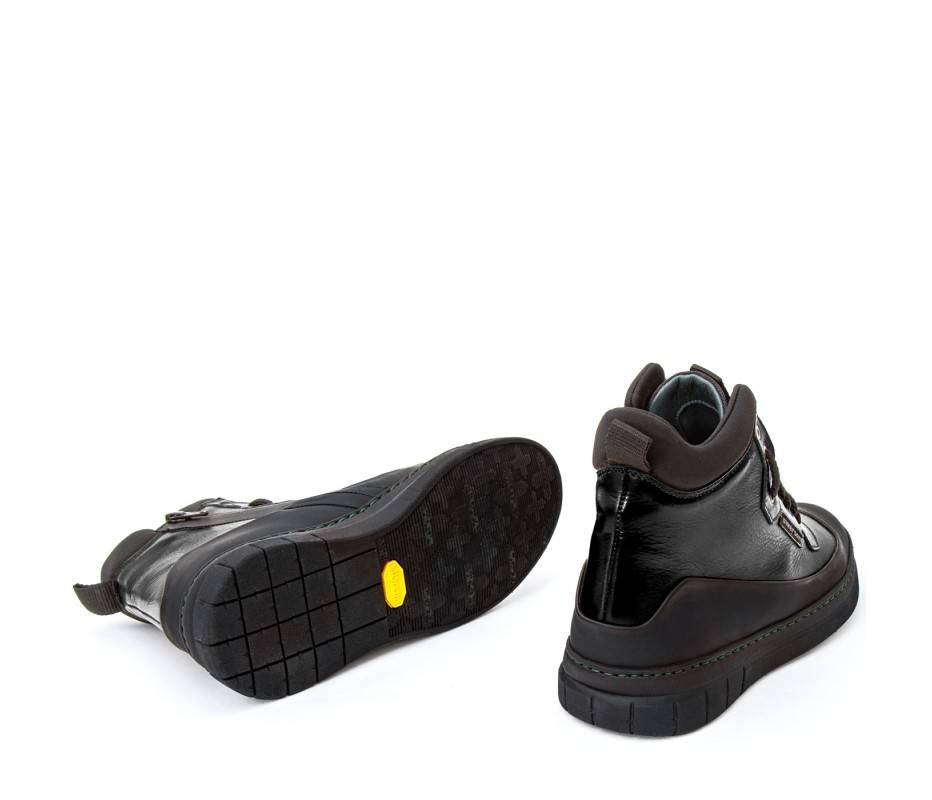 Pakerson STIVALETTO APUANE PELLE NERA Vendite Flash
