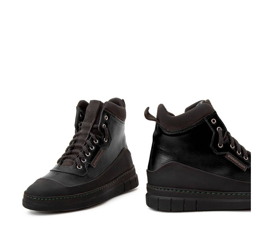 Pakerson STIVALETTO APUANE PELLE NERA Vendite Flash