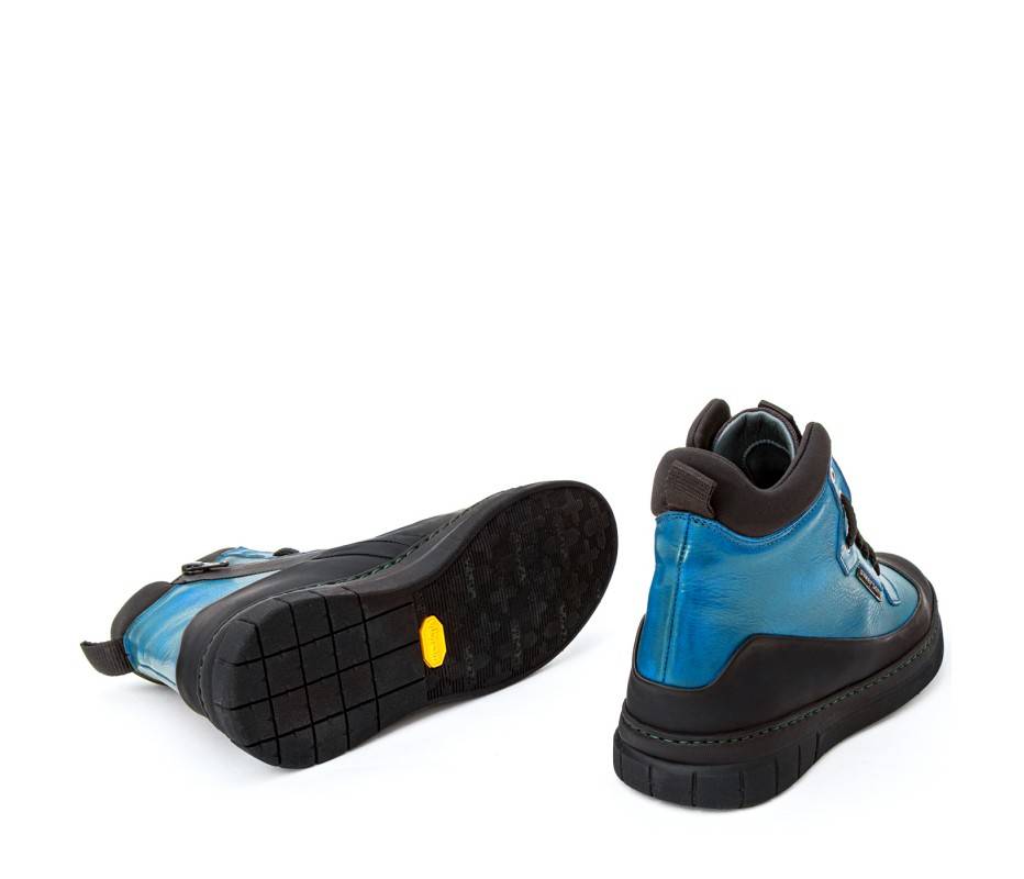 Pakerson STIVALETTO APUANE PELLE AZZURRO CIELO Moda