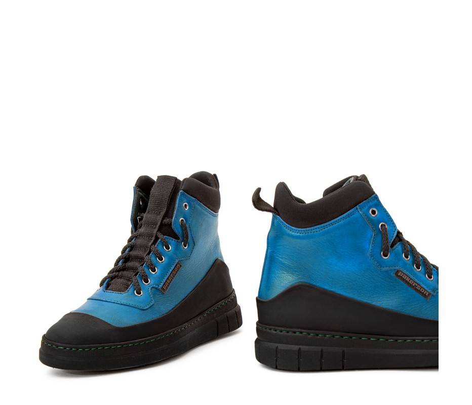Pakerson STIVALETTO APUANE PELLE AZZURRO CIELO Moda