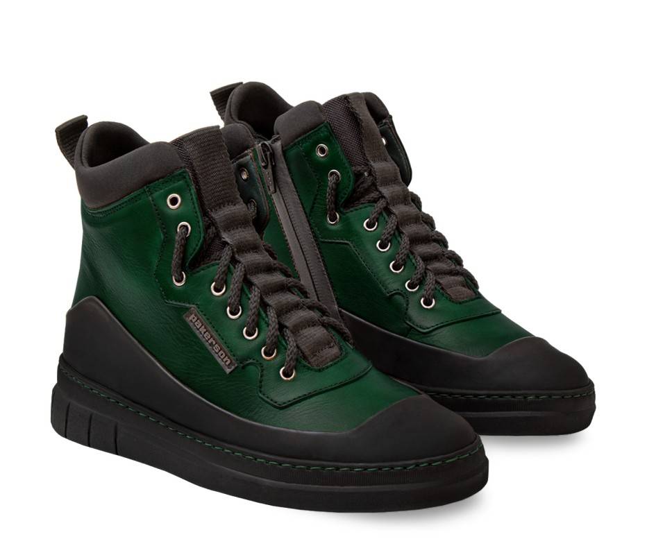 Pakerson STIVALETTO APUANE PELLE VERDE INTENSO 2025