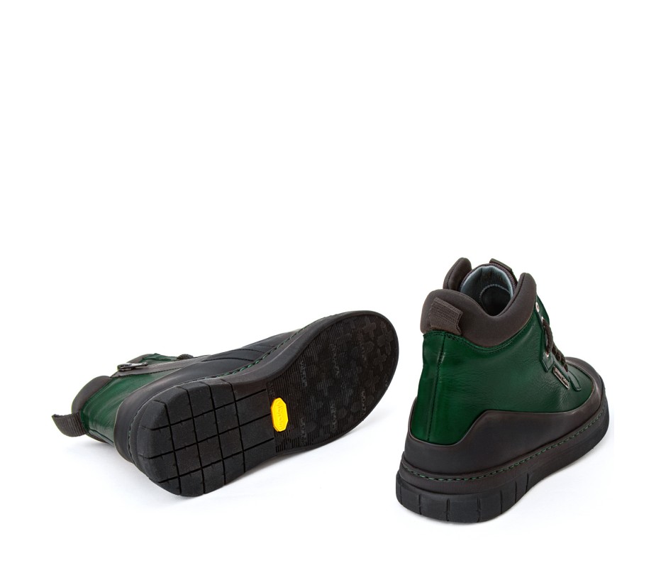 Pakerson STIVALETTO APUANE PELLE VERDE INTENSO 2025