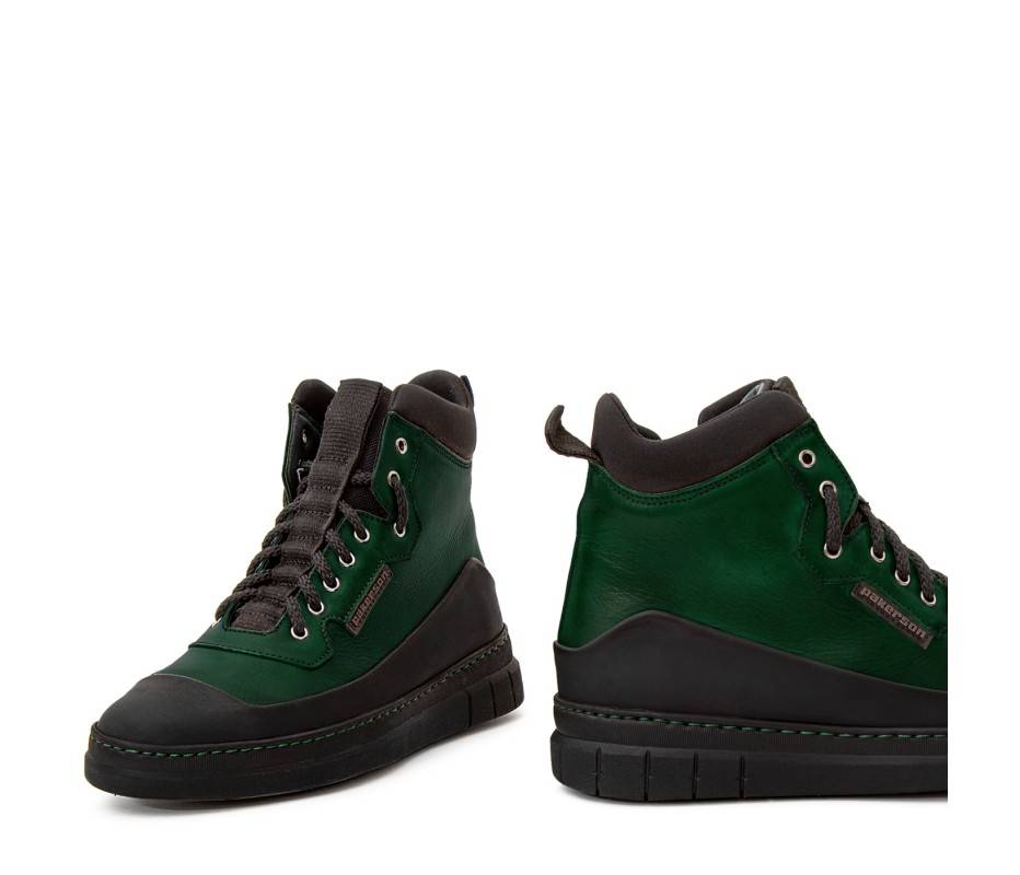 Pakerson STIVALETTO APUANE PELLE VERDE INTENSO 2025