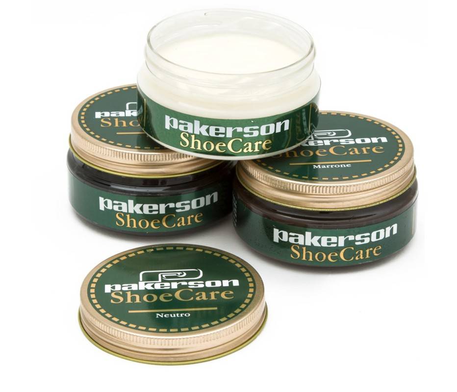 Pakerson KIT 3 CERE DA SCARPE NERO, MARRONE, NEUTRO Italy