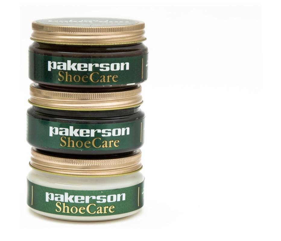 Pakerson KIT 3 CERE DA SCARPE NERO, MARRONE, NEUTRO Italy
