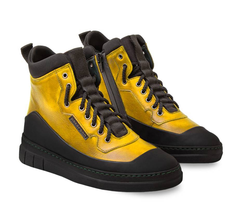 Pakerson STIVALETTO APUANE PELLE GIALLA Online Outlet