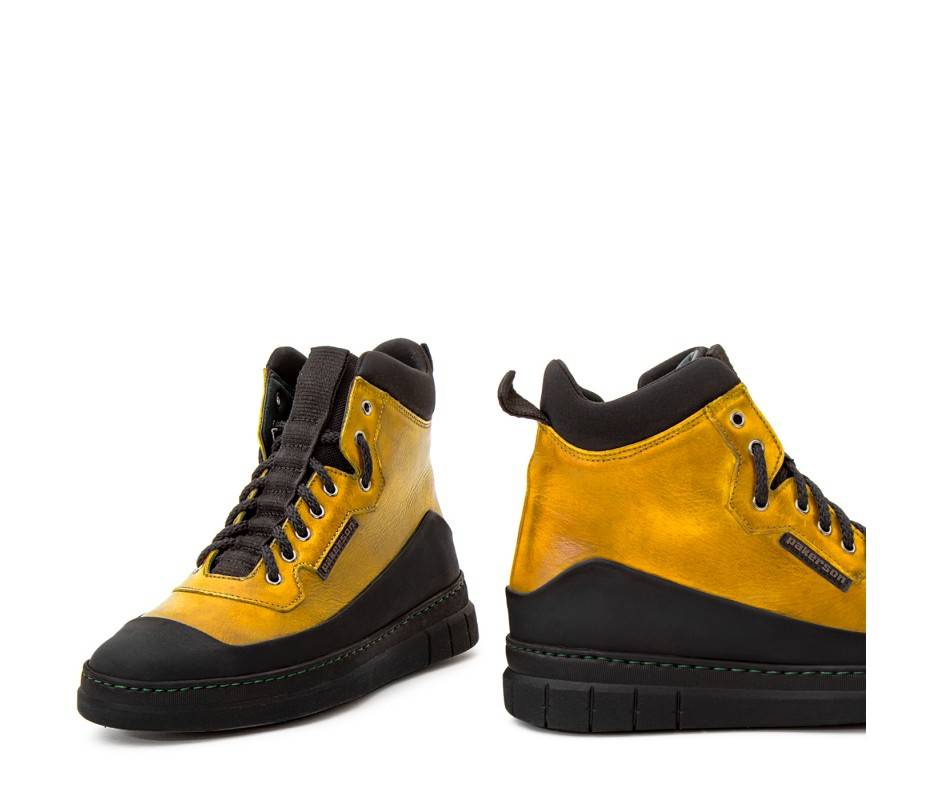 Pakerson STIVALETTO APUANE PELLE GIALLA Online Outlet