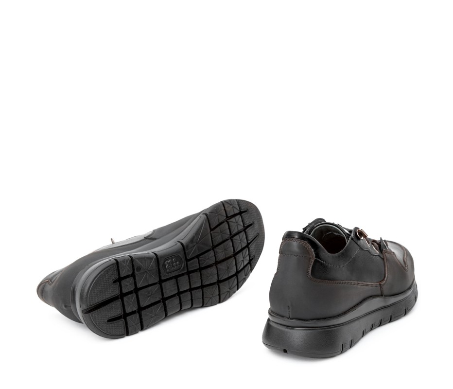 Pakerson SNEAKER AMIATA PELLE NERA Consegna Veloce