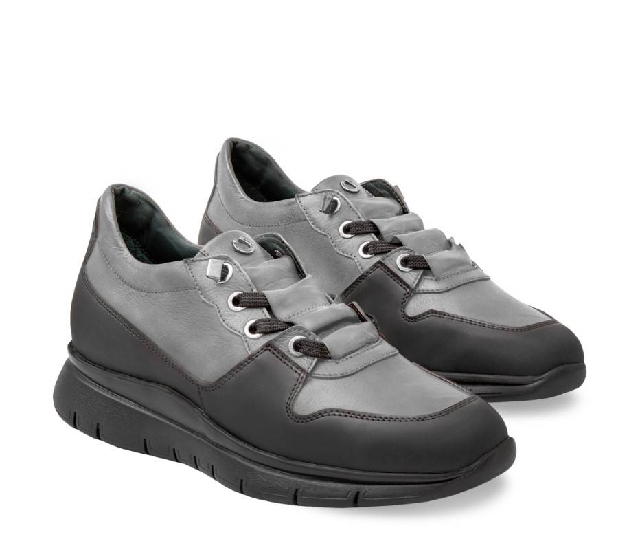 Pakerson SNEAKER AMIATA PELLE GRIGIO SMOG Promozione Limitata