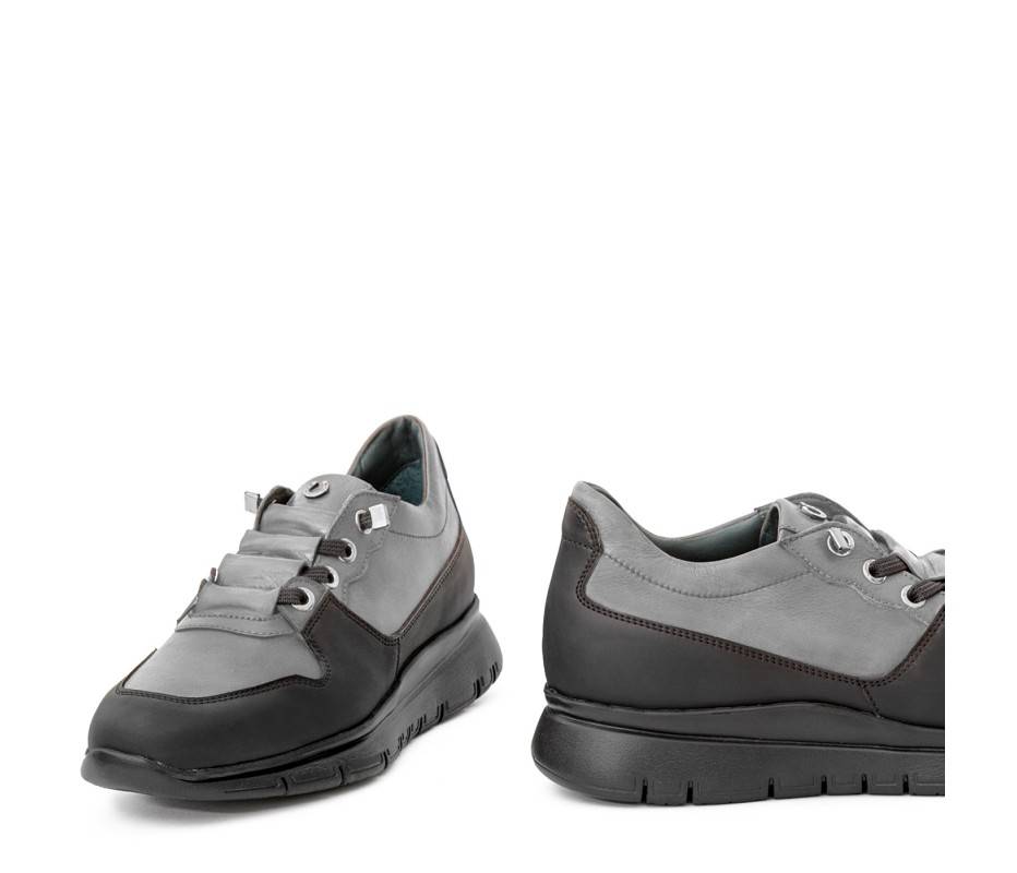 Pakerson SNEAKER AMIATA PELLE GRIGIO SMOG Promozione Limitata