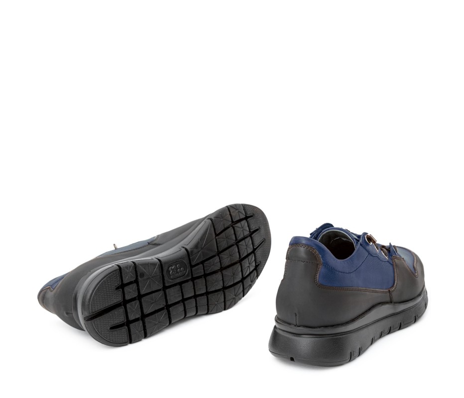 Pakerson SNEAKER AMIATA PELLE BLU NAVY Fino Al -60%