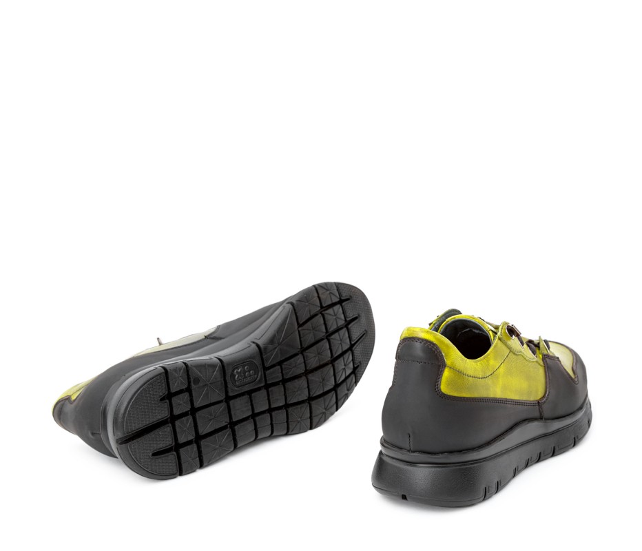 Pakerson SNEAKER AMIATA PELLE VERDE PISTACCHIO Affare Del Giorno