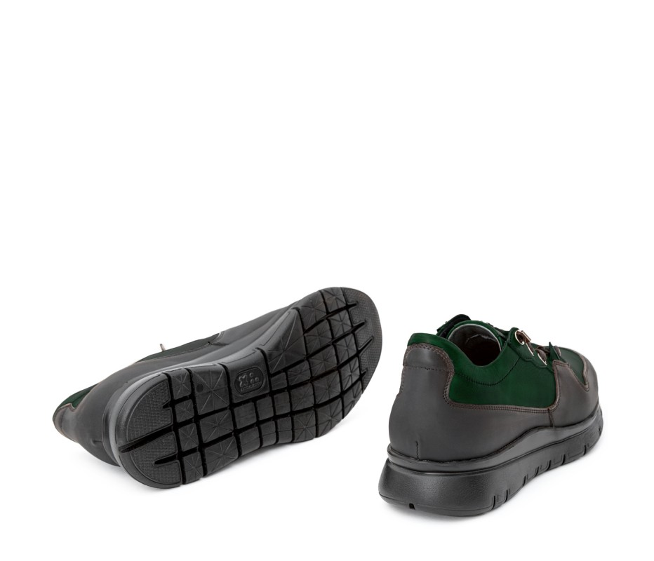 Pakerson SNEAKER AMIATA PELLE VERDE INTENSO Prezzo Ridotto