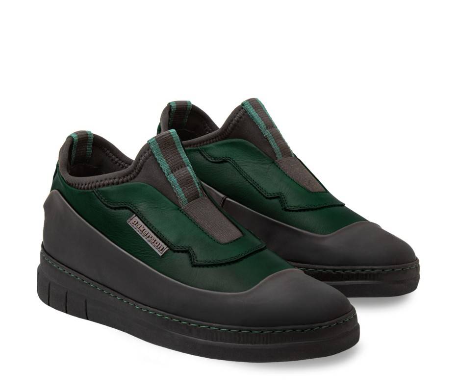Pakerson SCARPA ABETONE PELLE VERDE INTENSO Vendita Calda