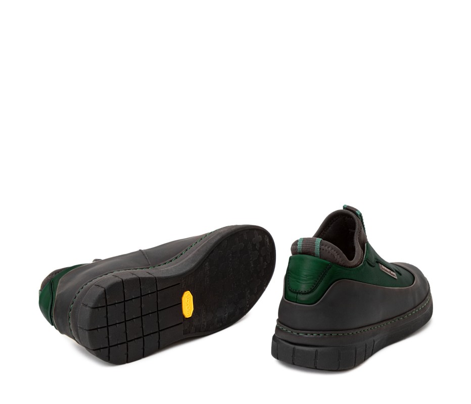 Pakerson SCARPA ABETONE PELLE VERDE INTENSO Vendita Calda