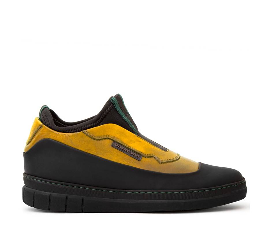 Pakerson SCARPA ABETONE PELLE GIALLA Vendite Flash