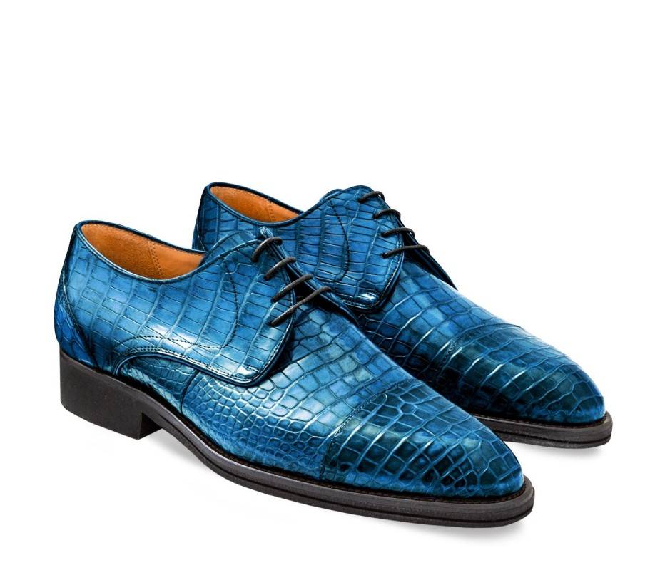 Pakerson DERBY FIRENZE ALLIGATORE AZZURRO BAY 2025