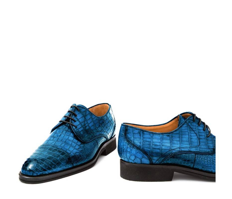 Pakerson DERBY FIRENZE ALLIGATORE AZZURRO BAY 2025