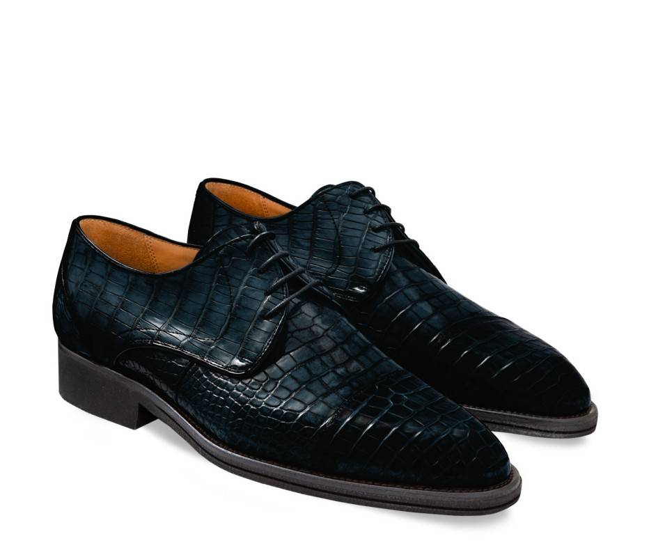 Pakerson DERBY FIRENZE ALLIGATORE BLU ISLAND Vendita