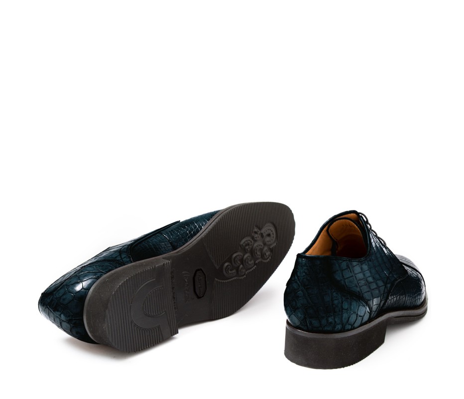 Pakerson DERBY FIRENZE ALLIGATORE BLU ISLAND Vendita