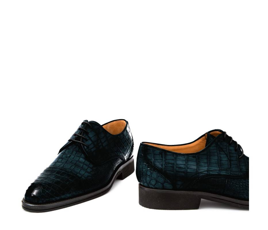 Pakerson DERBY FIRENZE ALLIGATORE BLU ISLAND Vendita